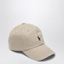 Polo Ralph Lauren Beige Cotton Hat con logo