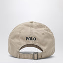 Polo Ralph Lauren Beige Cotton Hat con logo