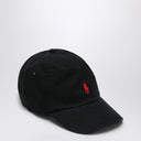 Polo Ralph Lauren Black Cotton Hat With Logo
