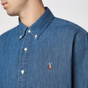 Polo Ralph Lauren Blue Custom Fit Denim Shirt