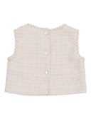 Monnalisa Topp Bon Ton Boucle Melang