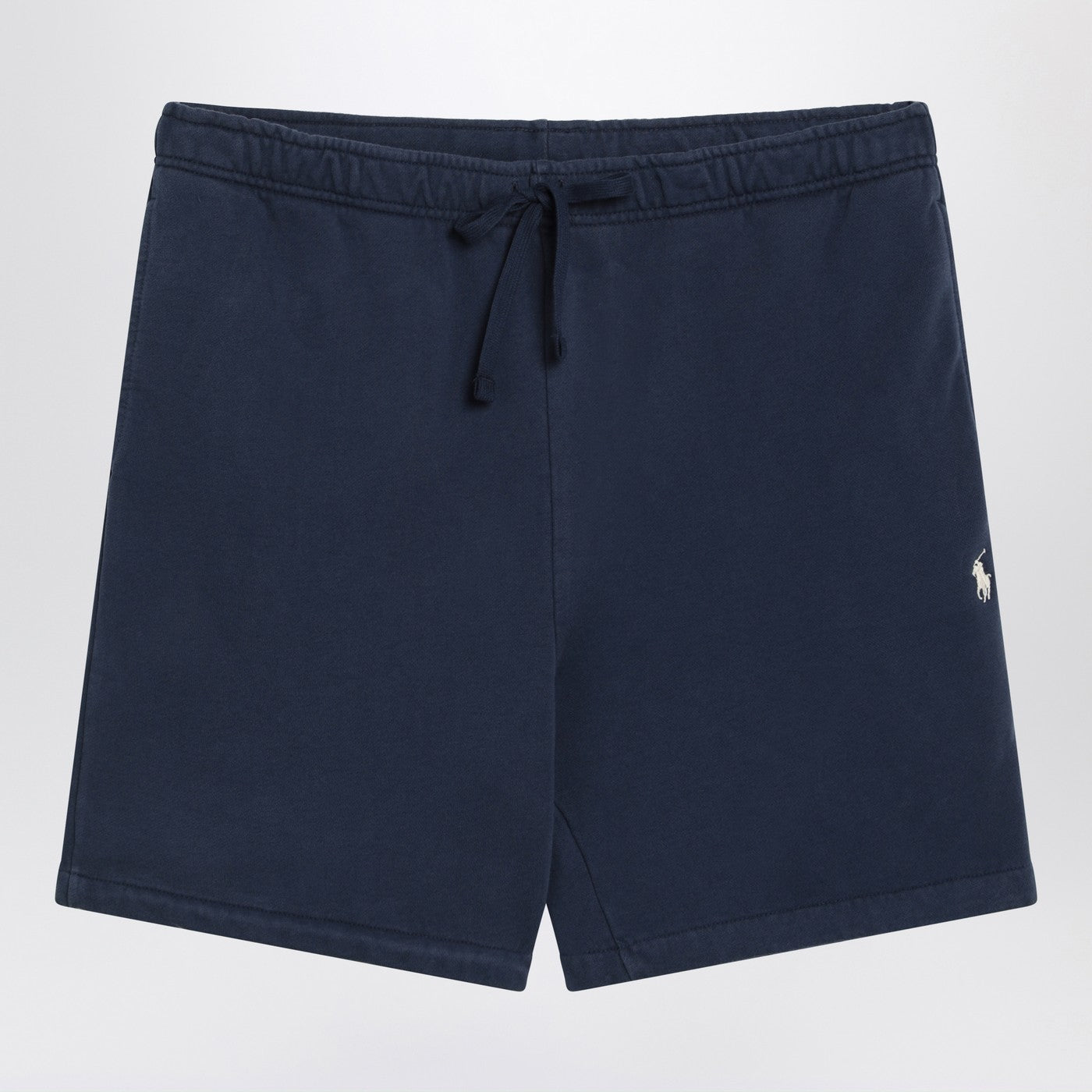 Polo Ralph Lauren Navy Blue Bermuda Shorts In Cotton – Balardi