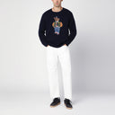 Polo Ralph Lauren Polo Bear Jumper w wełnianej i kaszmirowej marynarce wojennej