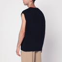 Polo Ralph Lauren Navy Blue Vest With Flag Big Fit