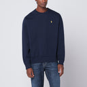 Polo Ralph Lauren Navy Blue Cotton Blend Sweatshirt