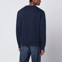 Polo Ralph Lauren Navy Blue Cotton Blend Sweatshirt