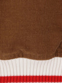 Thom Browne Down Filled Cropped Flight Jacket In Narrow Wale Corduroy