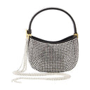 Micro Vesna Hobo Bag Magda Butrym Black Strass
