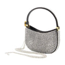 Micro Vesna Hobo Bag Magda Butrym Black Strass