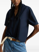 순수한 면화 독창적 인 Woolrich Blusa