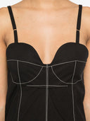 Federico Cina Long Pinces Kleid