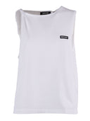 Rotate Jersey Tank Top Bright White (Loose Fit)
