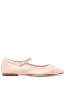 Aeyde Uma Cap Satin/Kid Suede Leather Peach