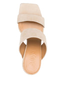 Aeyde varvara kind suede lederen melk