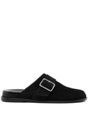Aeyde Finja Cow Suede Leather Black