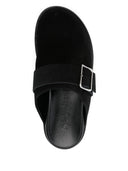 Aeyde Finja Cow Suede Leather Black