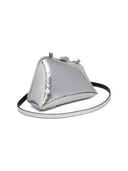 Der Attico Mini Clutch Mitternachts Silber