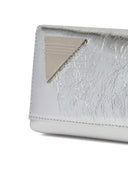 Der Attico Mini Clutch Mitternachts Silber