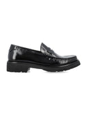 Czarne płaskie buty Saint Laurent