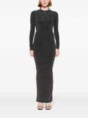 Whole Studios LS Maxi Cotton Spandex lavado de negro