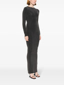 Whole Studios LS Maxi Cotton Spandex lavado de negro