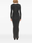 Whole Studios LS Maxi Cotton Spandex lavado de negro