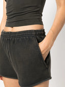 Mikro szorty całe studia umyte czarne