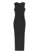 Entire Studios Sleeveless Maxi Cotton Spandex Washed Black