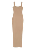 Entire Studios Square Neck Maxi Cotton Spandex Cork