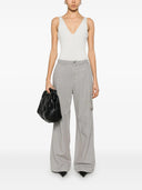 Entire Studios V Neck Bodysuit Creamer