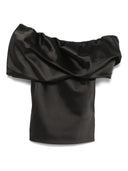 Entire Studios Barge Top Black Sateen
