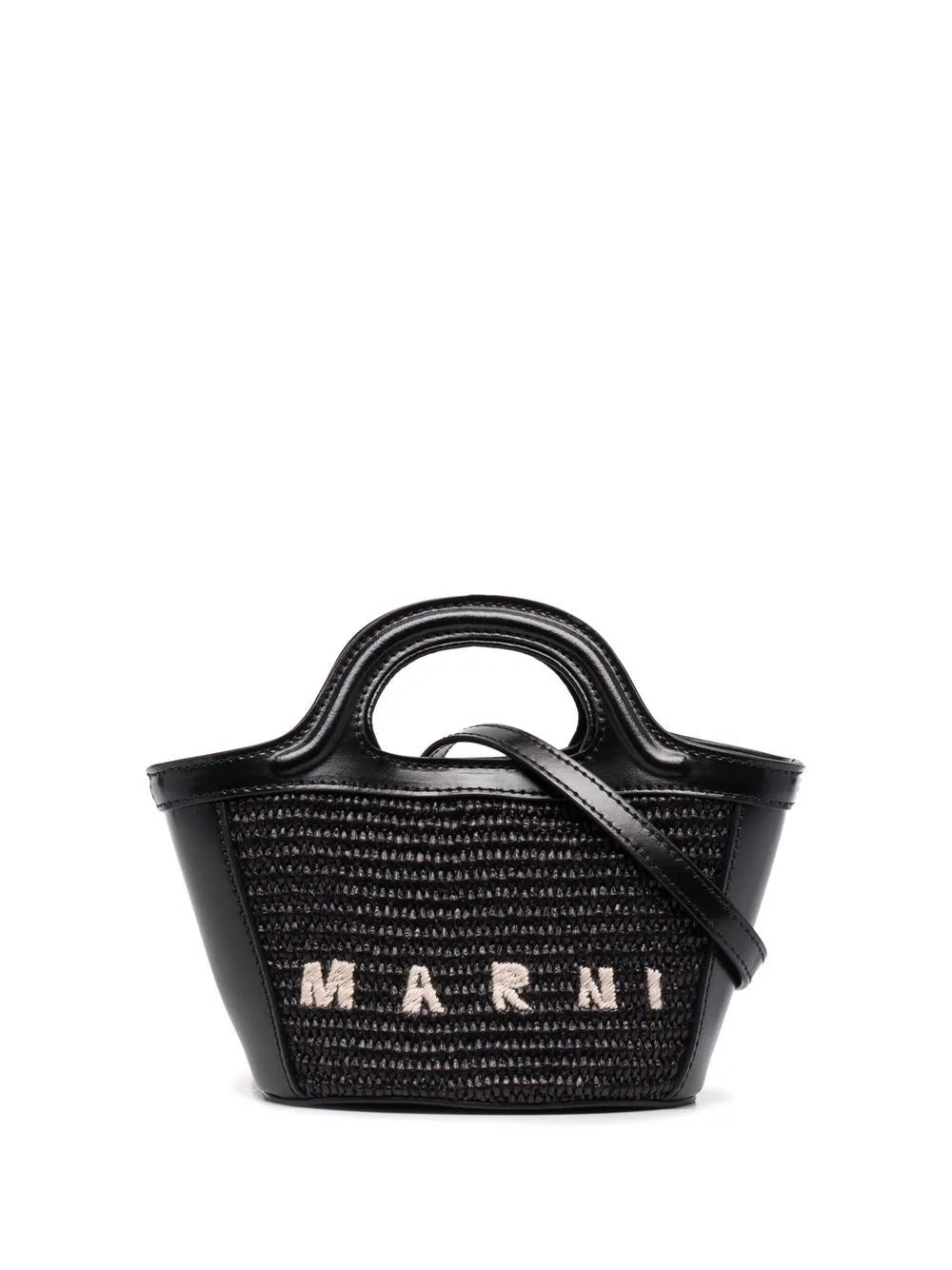 Marni Tropicalia Tote Bag med logo