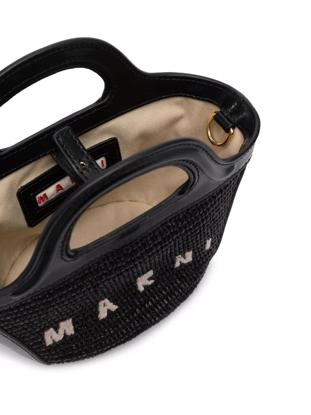 Marni Tropicalia Tote Bag med logo