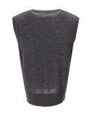 Anine Bing Moni Crop Tank Heather Charcoal