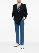 Tod's Men's Suede Moccasins Blue/Blue Galaxy