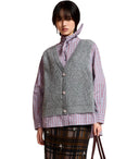 Essentiel Antwerp Kute Light Blue Grey Shirt