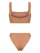 Hunza G Xandra Bikini Metallic Crinkle