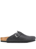 Birkenstock Boston Black, Oiled Leather
