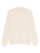 Golden Goose Golden W`s Knit Crew Neck Boyfriend Organic Cotton With Logo