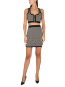 Balmain Monogram spódnica