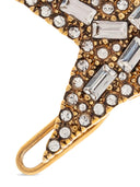 Golden Goose Lace Clip med krystalperler og baguetter