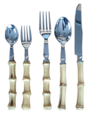 Les Ottomans Bamboo Cutlery (5 Piece)