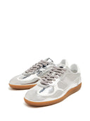 Alohas Tb.490 Rife Shimmer Silver Cream Leather Sneakers
