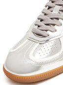 Alohas Tb.490 Rife Shimmer Silver Cream Leather Sneakers