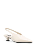 Alohas Eros Cream Leather Mules