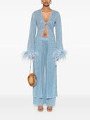 Oseree Lumiere Plumage Long Kaftan