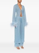 Oseree Lumiere Plumage Long Kaftan