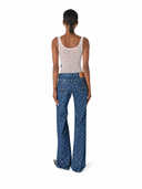 Marine Serre Recycled Mesh Flock Bodysuit