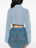 Oseree Lumiere Cropped Shirt
