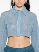 Oseree Lumiere Cropped Shirt
